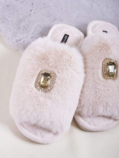 Chaussons fifi blanc