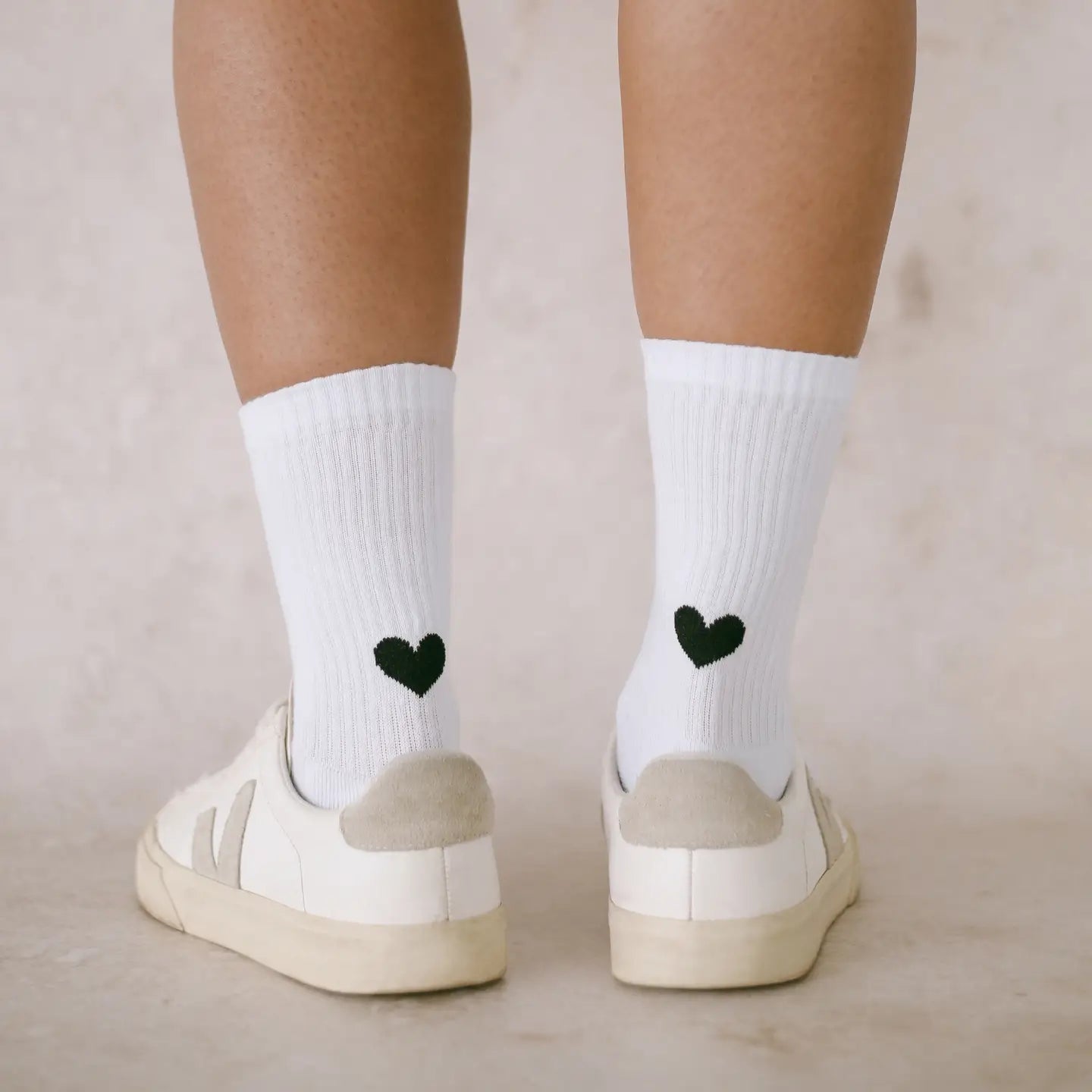 Chaussettes en coeur (39-42)